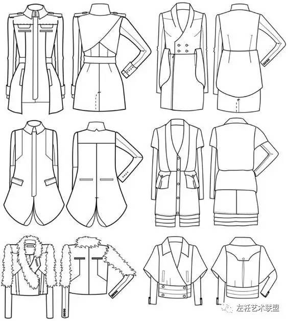 零基础也能行！针纺织品服装款式图手绘速成指南